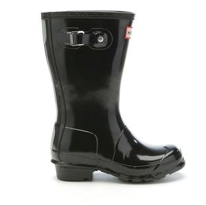 Slightly used kids hunter boots